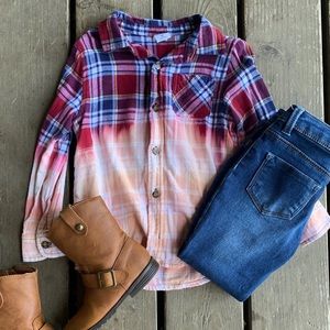 HealthTex 5T Distressed Flannel